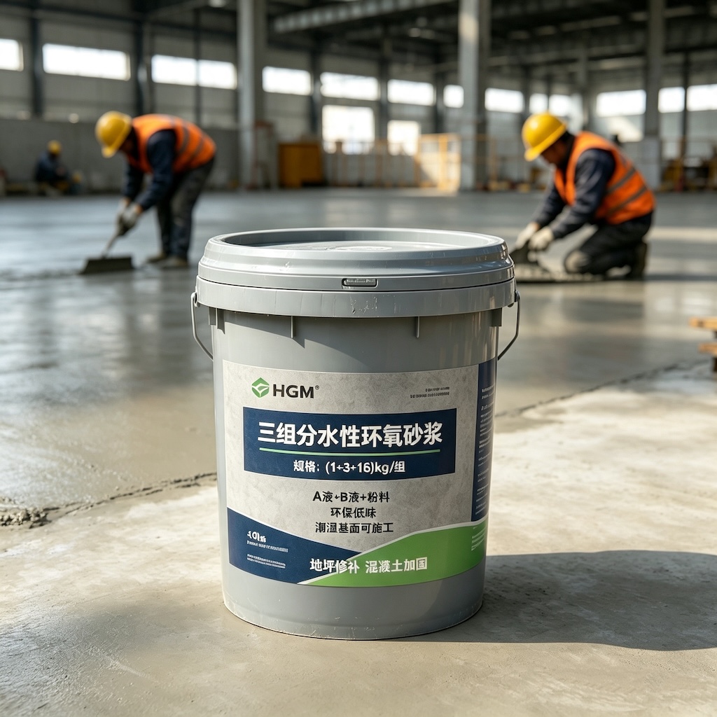 涧西三组份水性环氧砂浆